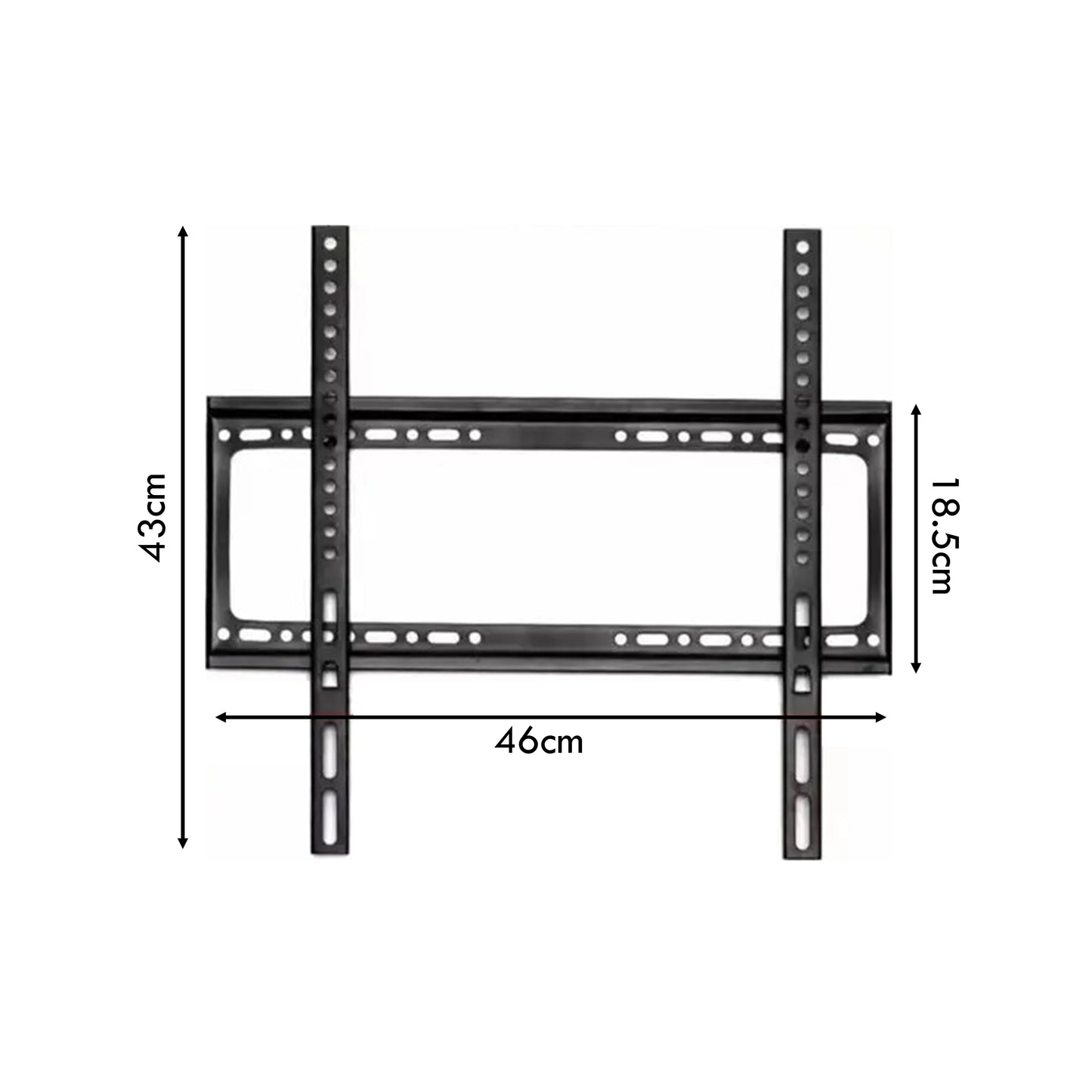TV Wall Mount Stand (26"–63") – Heavy-Duty Bracket for 43"–55" TVs, Max 50KG Load