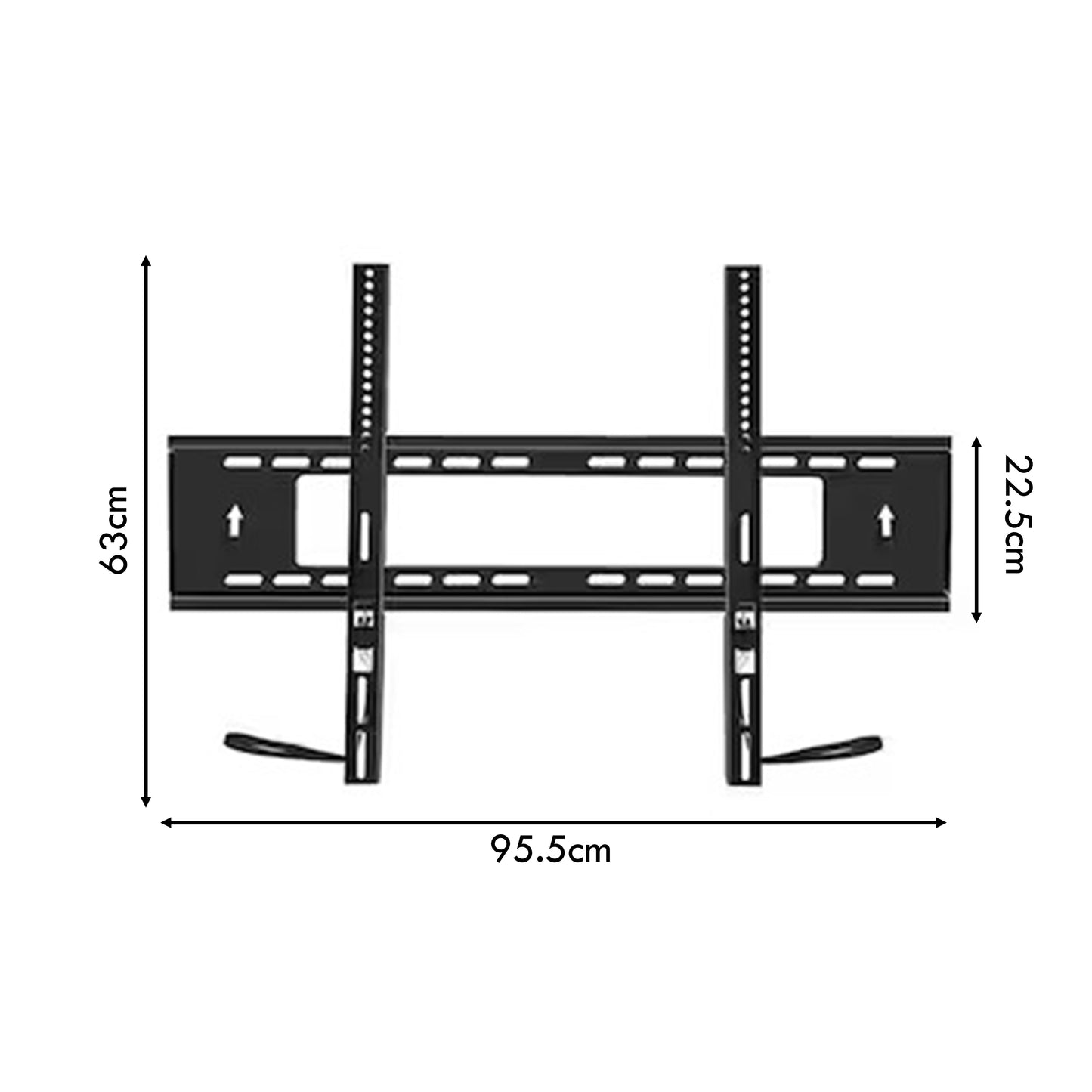 TV Wall Mount Stand (70"–120") – Ultra Heavy-Duty Bracket for 85"–100" TVs, Max 150KG Load