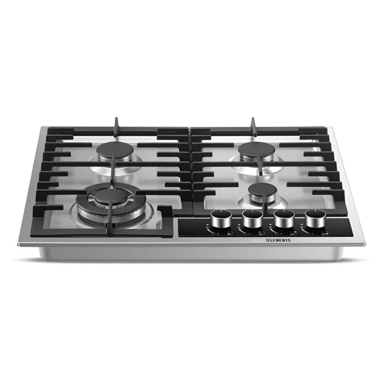 KB ELEMENTS Built-In Gas Cooktop 62cm – 4 SABAF® Burners with Flame Failure Safety Device (ELK60GH2-S)