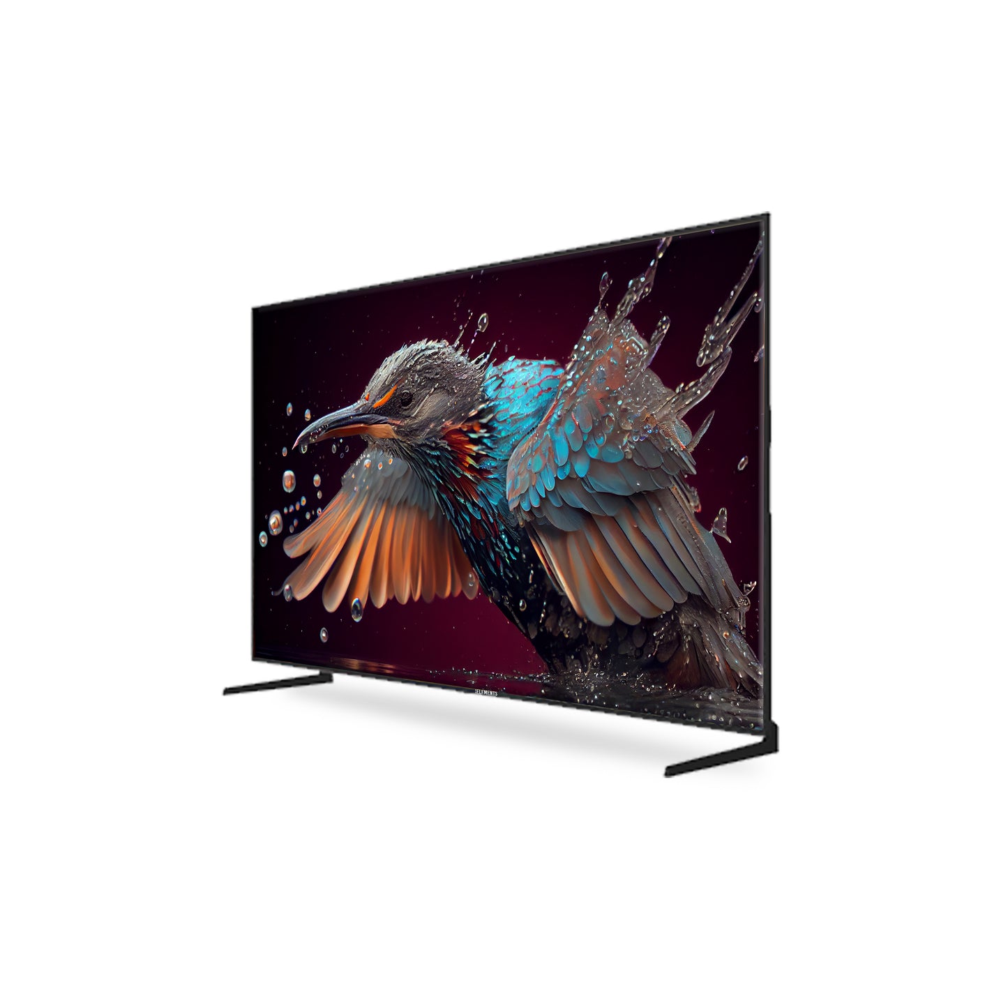 KB ELEMENTS 100-inch QLED 4K Smart TV ELT100QL7DE - side view