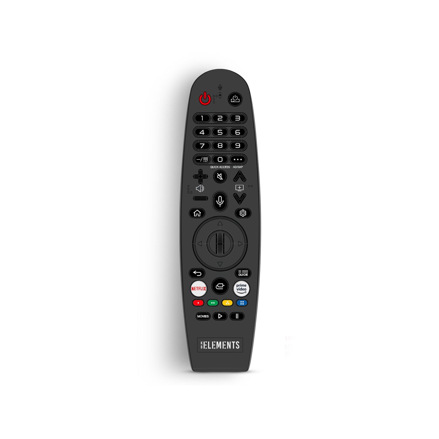 LG Magic Remote for KB ELEMENTS webOS TVs – Voice Control, Pointer Navigation