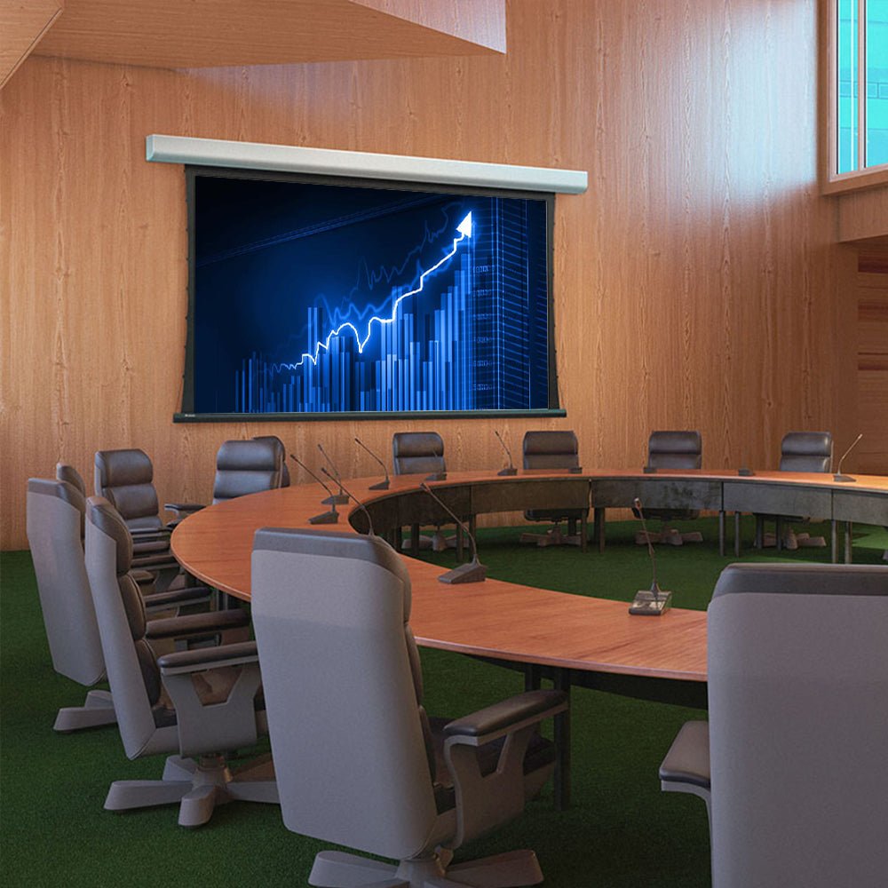 Manual Wall Screen projector - 3
