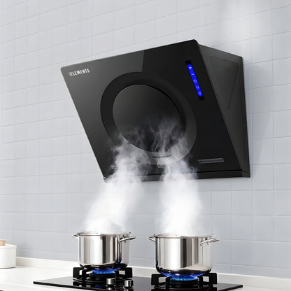 KB ELEMENTS Angled Kitchen Hood 60cm – Touch & Gesture Control Cooker Hood (ELK155A60)