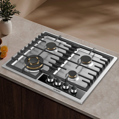 KB ELEMENTS Built-In Gas Cooktop 62cm – 4 SABAF® Burners with Flame Failure Safety Device (ELK60GH2-S)