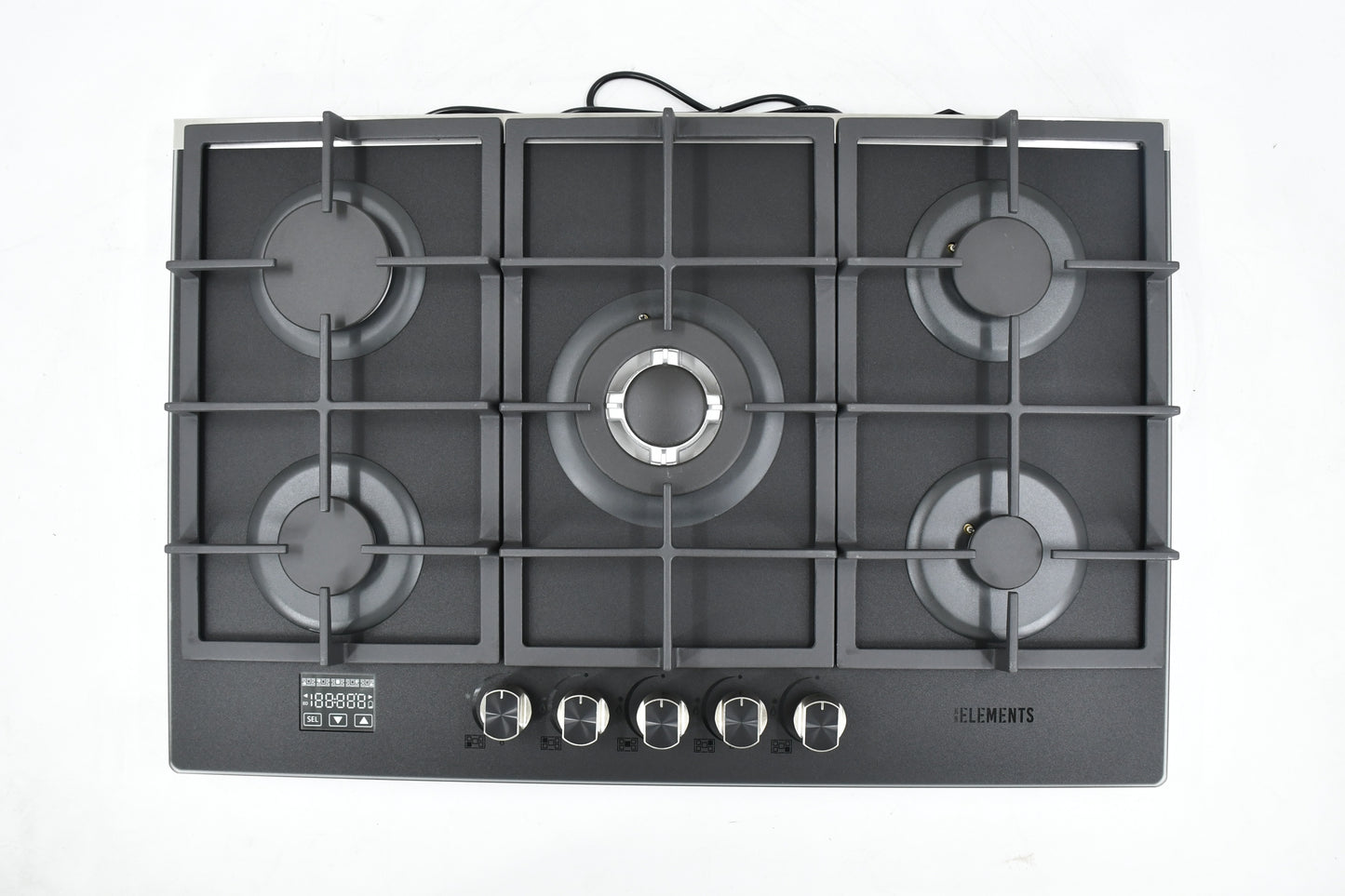 KB ELEMENTS Built-In Gas Cooktop 76cm – 5 Burners with Digital Touch & Safety System (ELK76GH1)