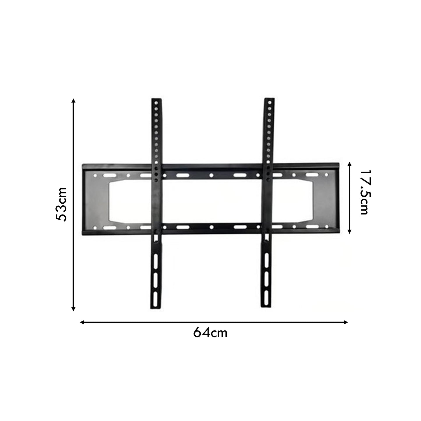 TV Wall Mount Stand (40"–80") – Heavy-Duty Bracket for 65"–75" TVs, Max 75KG Load
