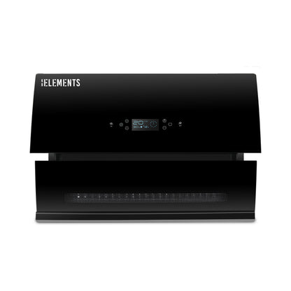 KB ELEMENTS Kitchen Hood 60cm - Curved Glass High Suction Cooker Hood (ELK154C60)