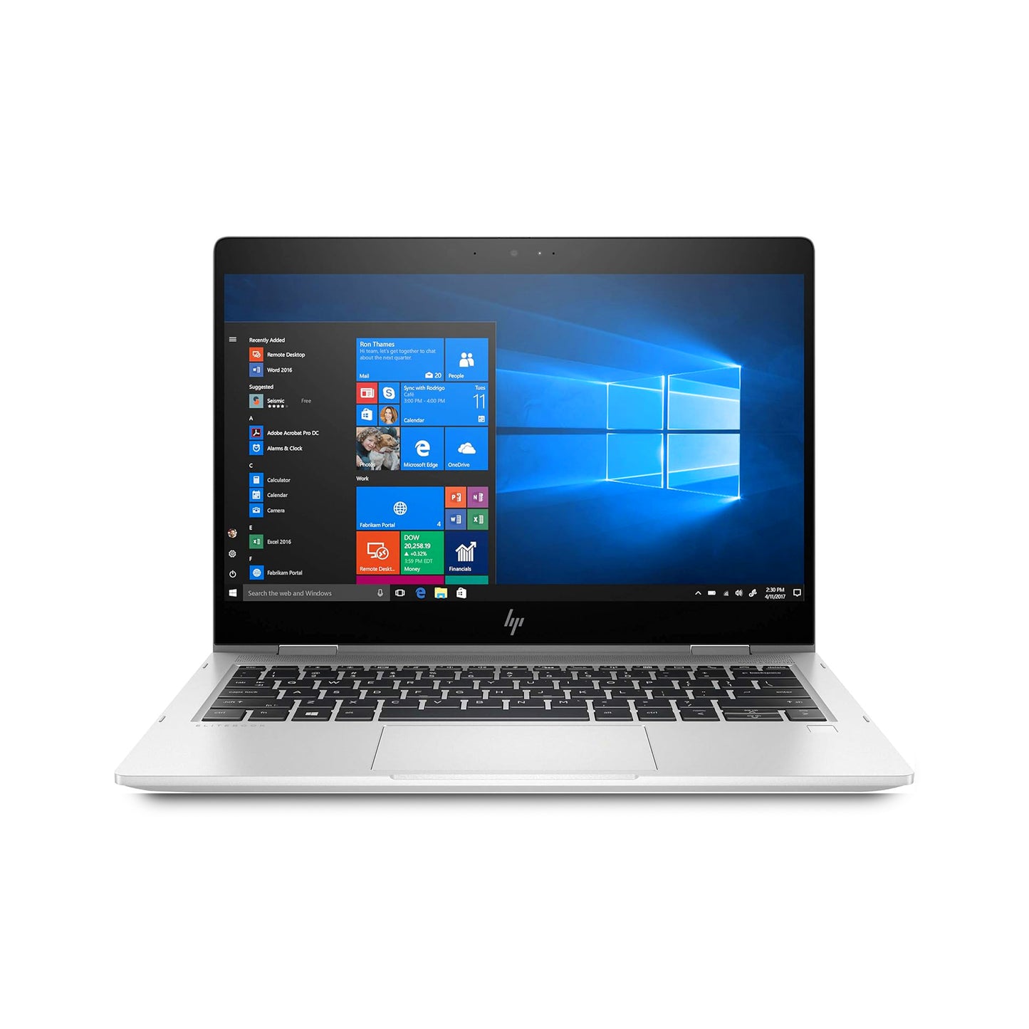 HP EliteBook x360 830 G6 13.3" Flip Touchscreen Laptop – Intel® Core™ i5-8265U, 16GB RAM, 256GB NVMe SSD