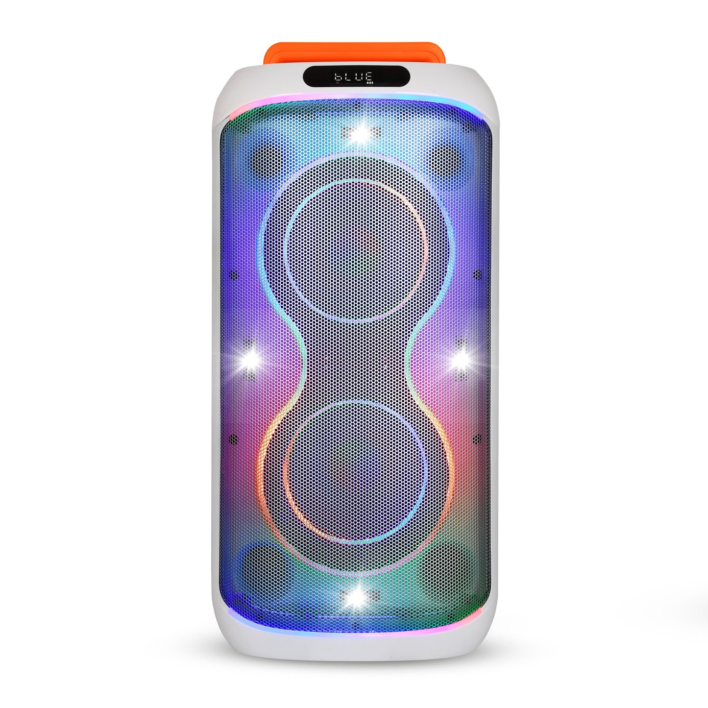 KB ELEMENTS ELITE Karaoke Speaker with Dual 6" Subwoofers & 2 Wireless VHF Microphones (EA103KW / EA103KB)