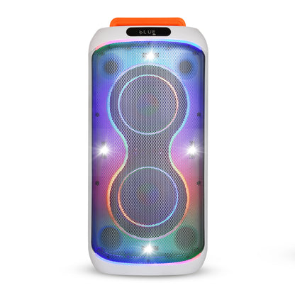 KB ELEMENTS ELITE Karaoke Speaker with Dual 6" Subwoofers & 2 Wireless VHF Microphones (EA103KW / EA103KB)