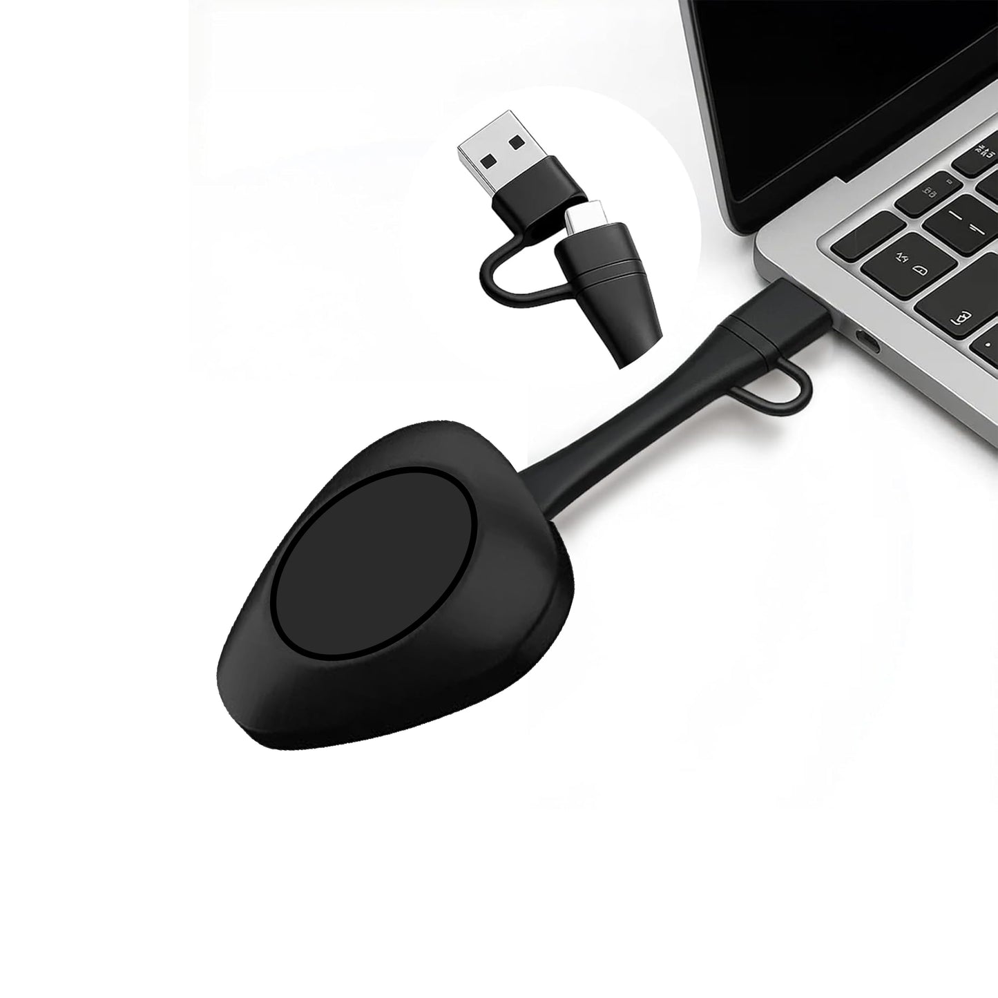 3588 Wireless Screen Sharing Transmitter – One-Click USB Presentation Button, Plug & Play, RK3588 & Windows Compatible
