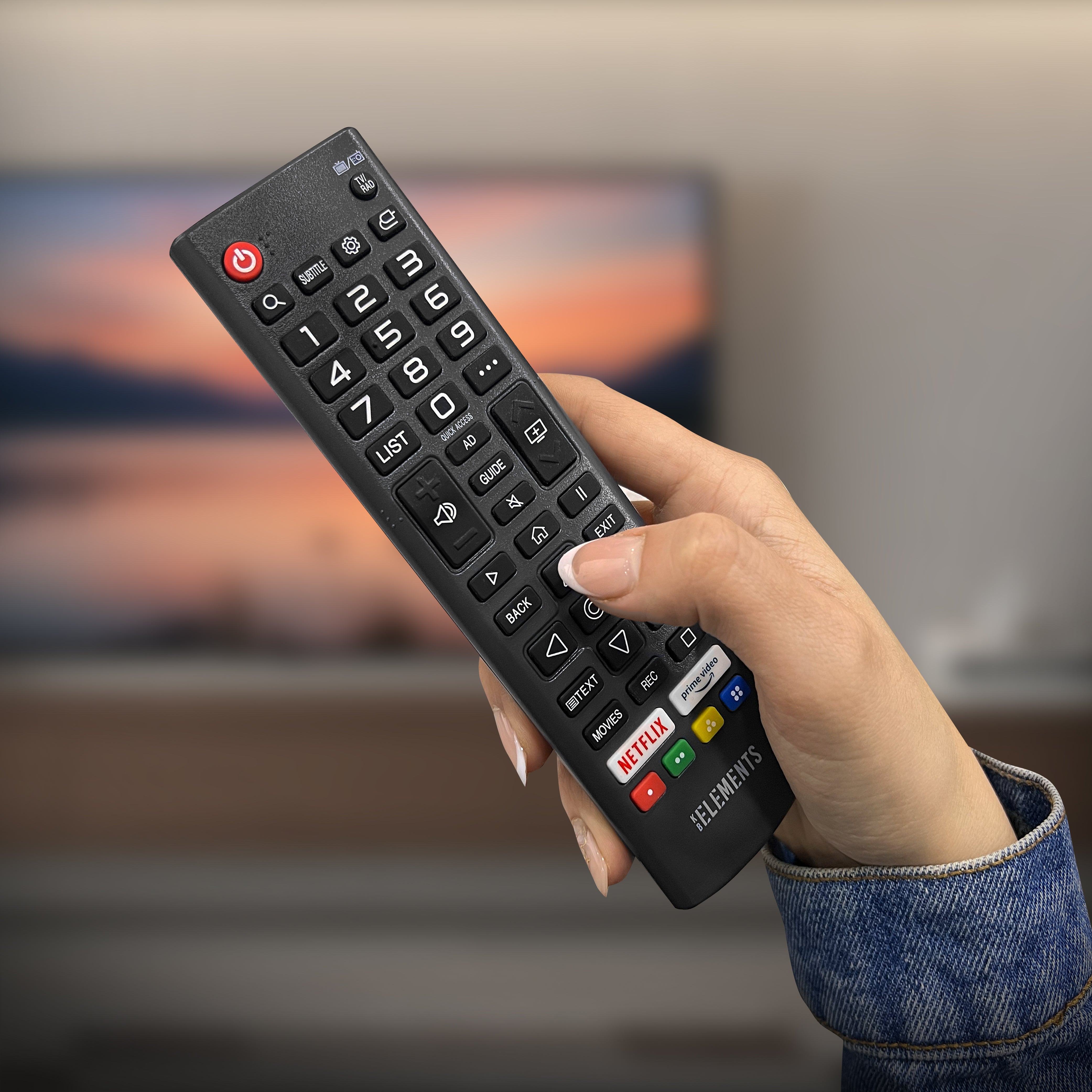 KB ELEMENTS Advanced Smart Remote for webOS TVs