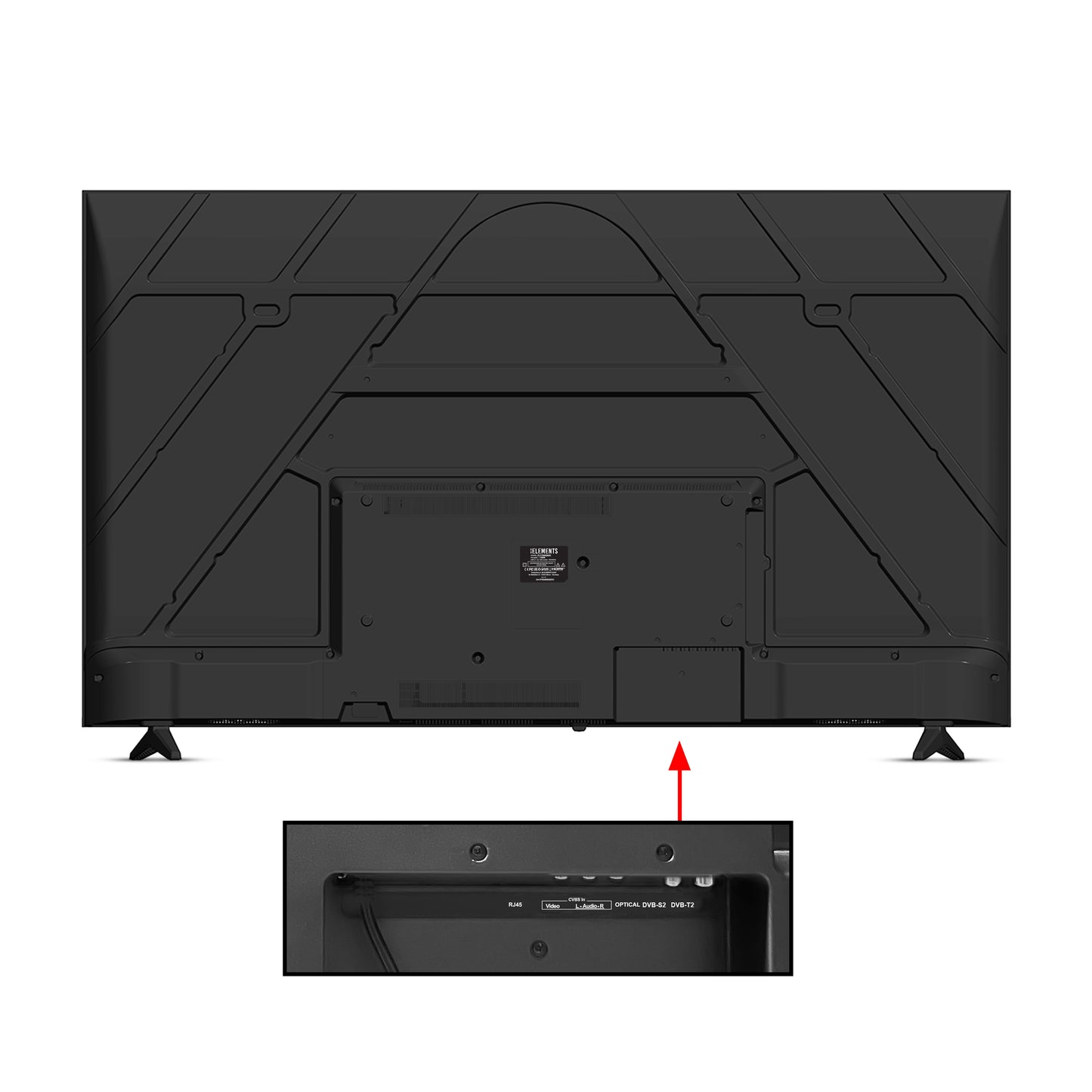 KB ELEMENTS 70" QLED 4K Smart TV   WebOS, Frameless Design (ELT70WQ8DE)