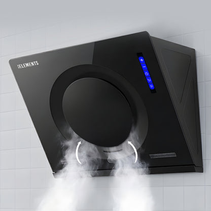 KB ELEMENTS Angled Kitchen Hood 60cm – Touch & Gesture Control Cooker Hood (ELK155A60)