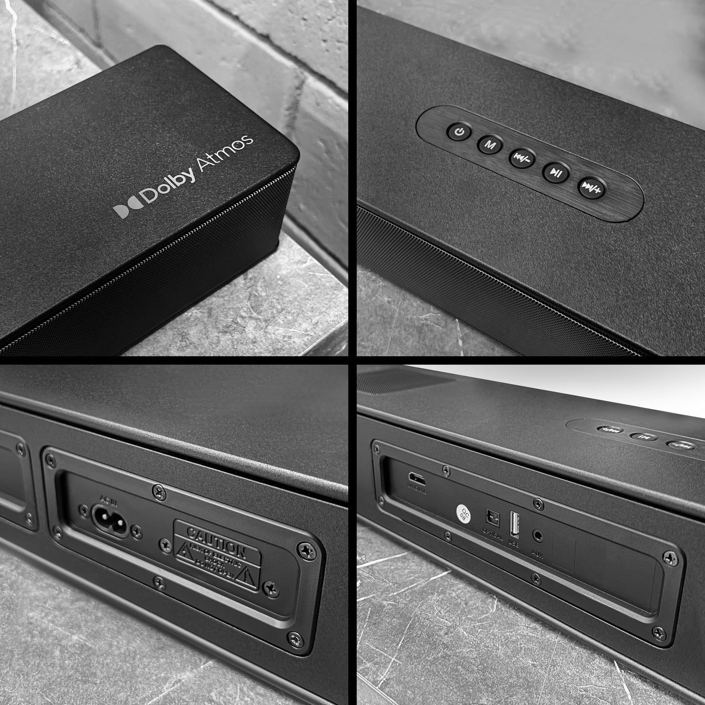 KB ELEMENTS 5.1.2 Channels Wireless Home Theater System – 470W RMS, Dolby Atmos® (EA407WS)
