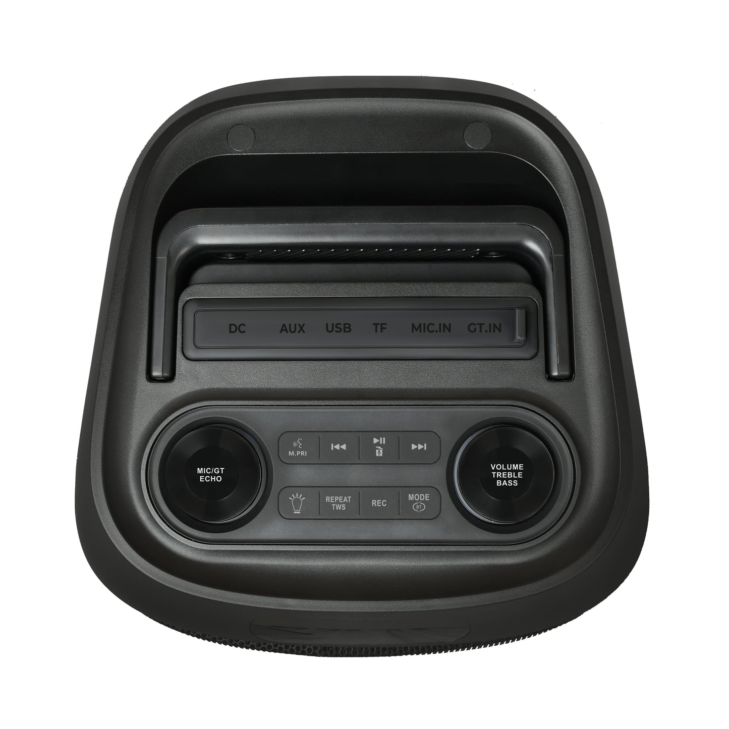 KB ELEMENTS ELITE Karaoke Speaker with Dual 6" Subwoofers & 2 Wireless VHF Microphones (EA103KW / EA103KB)