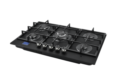 KB ELEMENTS Built-In Gas Cooktop 76cm – 5 Burners with Digital Touch & Safety System (ELK76GH1)