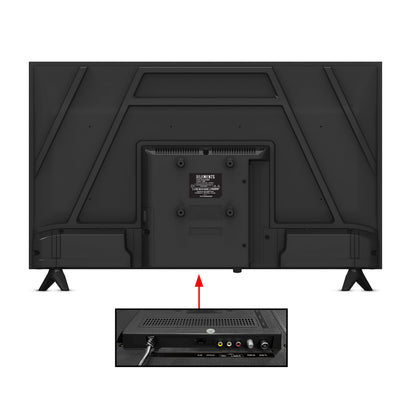 KB ELEMENTS 32" QLED FULL HD Smart TV    VIDAA, Frameless Design (ELT32VQ8DE)