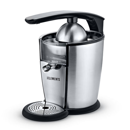 KB ELEMENTS “Squeezy” Electric Citrus Juicer 300W – Stainless Steel, Easy Press (ELK301J)