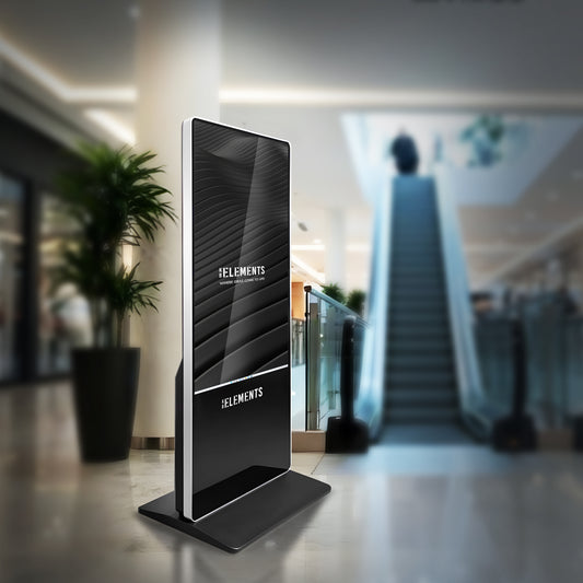 KB ELEMENTS 55" Interactive Advertising Display - Touch Screen Standing DLED with Windows i5 (ELT55A1DE)