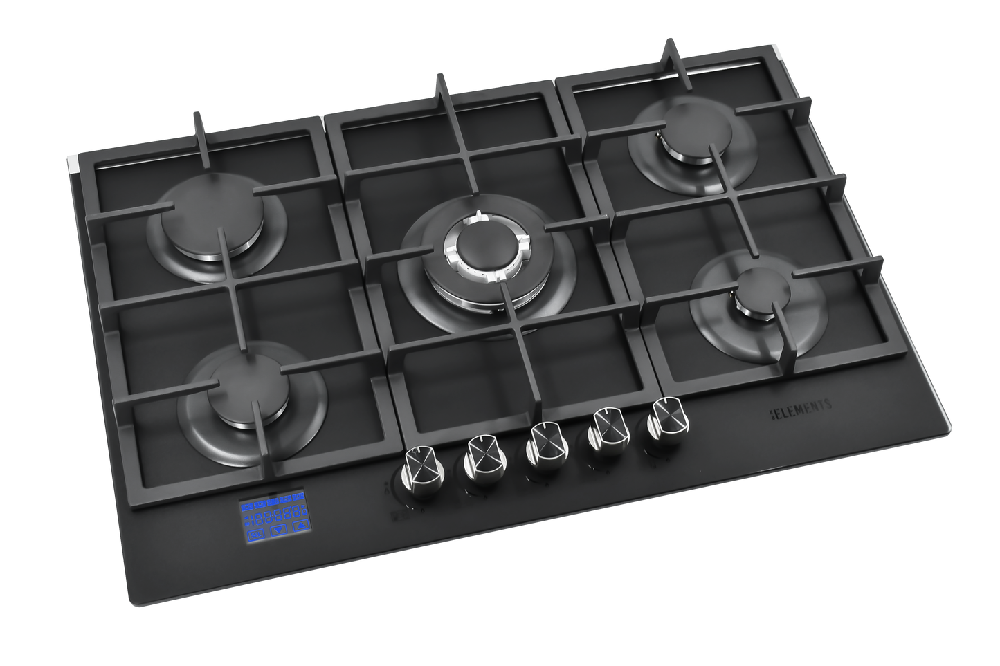 KB ELEMENTS Built-In Gas Cooktop 76cm – 5 Burners with Digital Touch & Safety System (ELK76GH1)