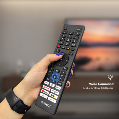KB ELEMENTS Advanced Smart Remote for VIDAA TVs – Motion & Pointer Navigation