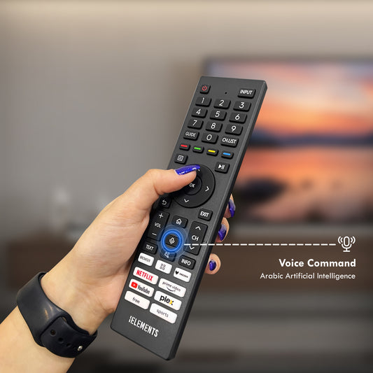 KB ELEMENTS Advanced Smart Remote for VIDAA TVs – Motion & Pointer Navigation