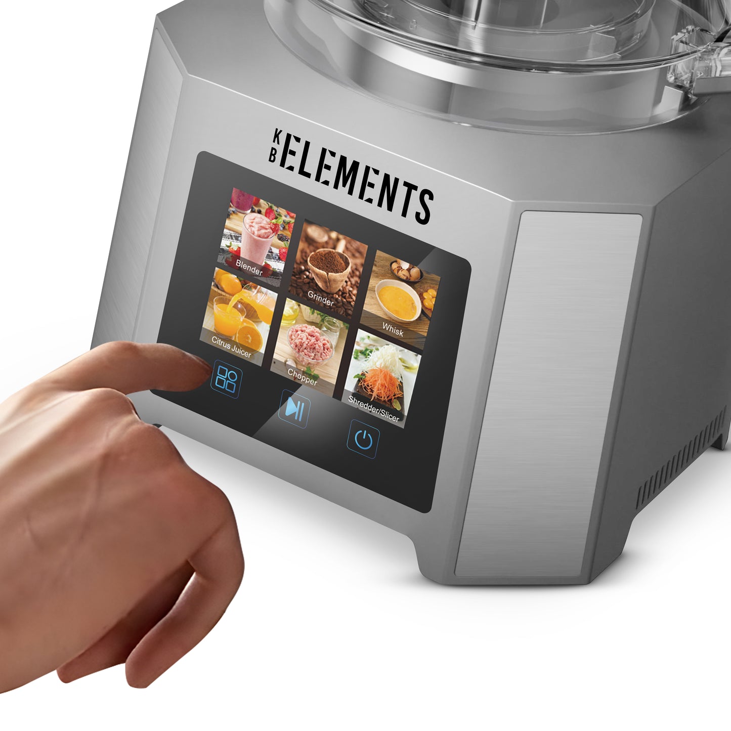KB ELEMENTS 3L Multifunction Food Processor "WonderChef" –  1000W (ELK305FP)