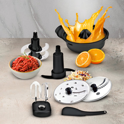 KB ELEMENTS 3L Multifunction Food Processor "WonderChef" –  1000W (ELK305FP)