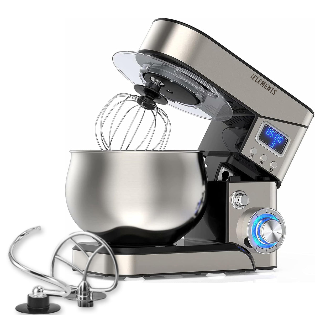 KB ELEMENTS 5L Stand Mixer ELK05LM – Stainless Steel, Digital Control ...