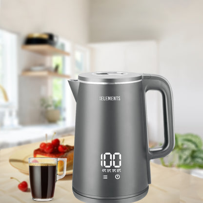 KB ELEMENTS Electric Digital Kettle "SmartBoil" (ELK224KB)