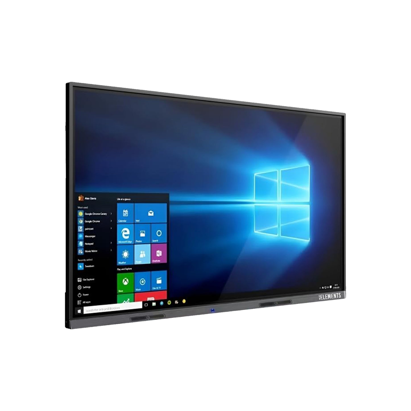 KB ELEMENTS 75" LED UHD 4K Interactive Flat Panel – Touch Smart Display (ELT75P1DE)
