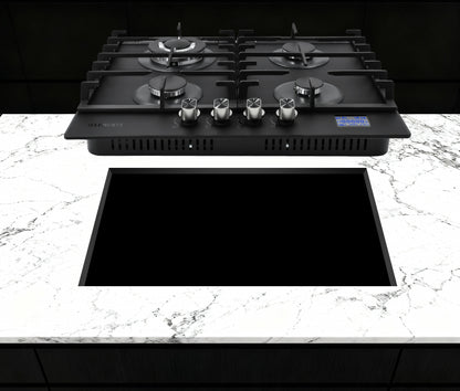 KB ELEMENTS Built-In Gas Cooktop 60cm – 4 Burners with Digital Touch & Safety System (ELK60GH1)