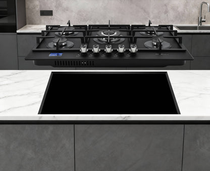 KB ELEMENTS Built-In Gas Cooktop 76cm – 5 Burners with Digital Touch & Safety System (ELK76GH1)