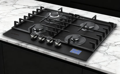 KB ELEMENTS Built-In Gas Cooktop 60cm – 4 Burners with Digital Touch & Safety System (ELK60GH1)
