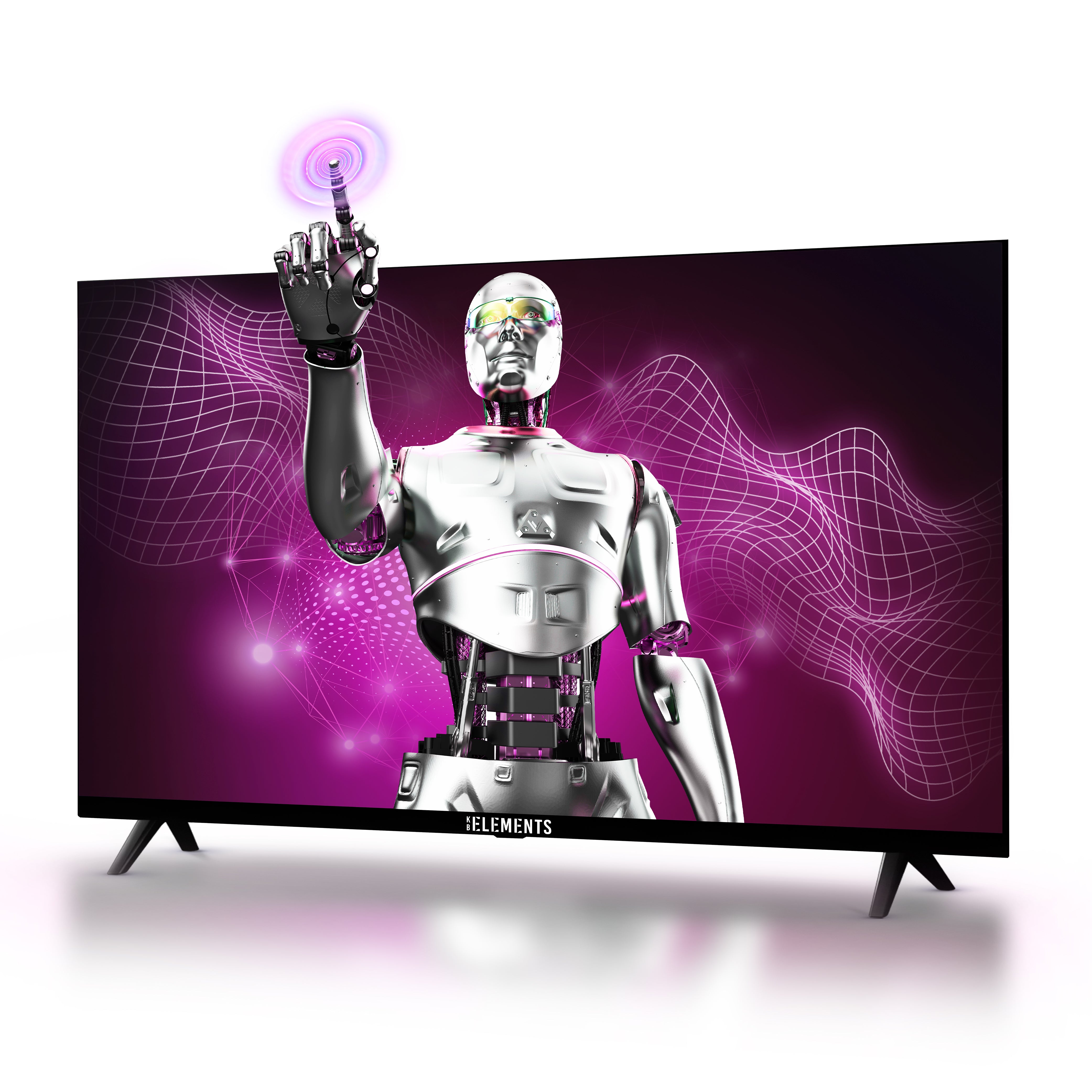 KB ELEMENTS 50" QLED 4K Smart TV   WebOS, Frameless Design (ELT50WQ8DE)