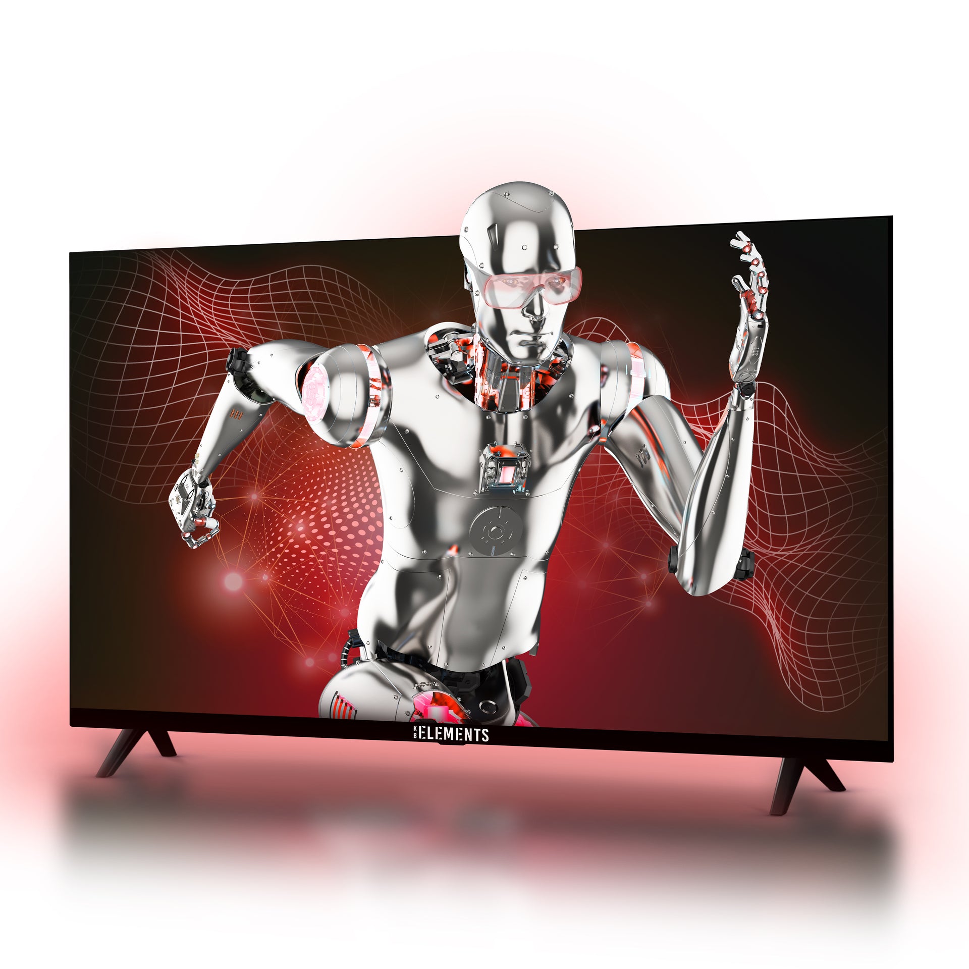 KB ELEMENTS 55" QLED 4K Smart TV   WebOS, Frameless Design (ELT55WQ8DE)