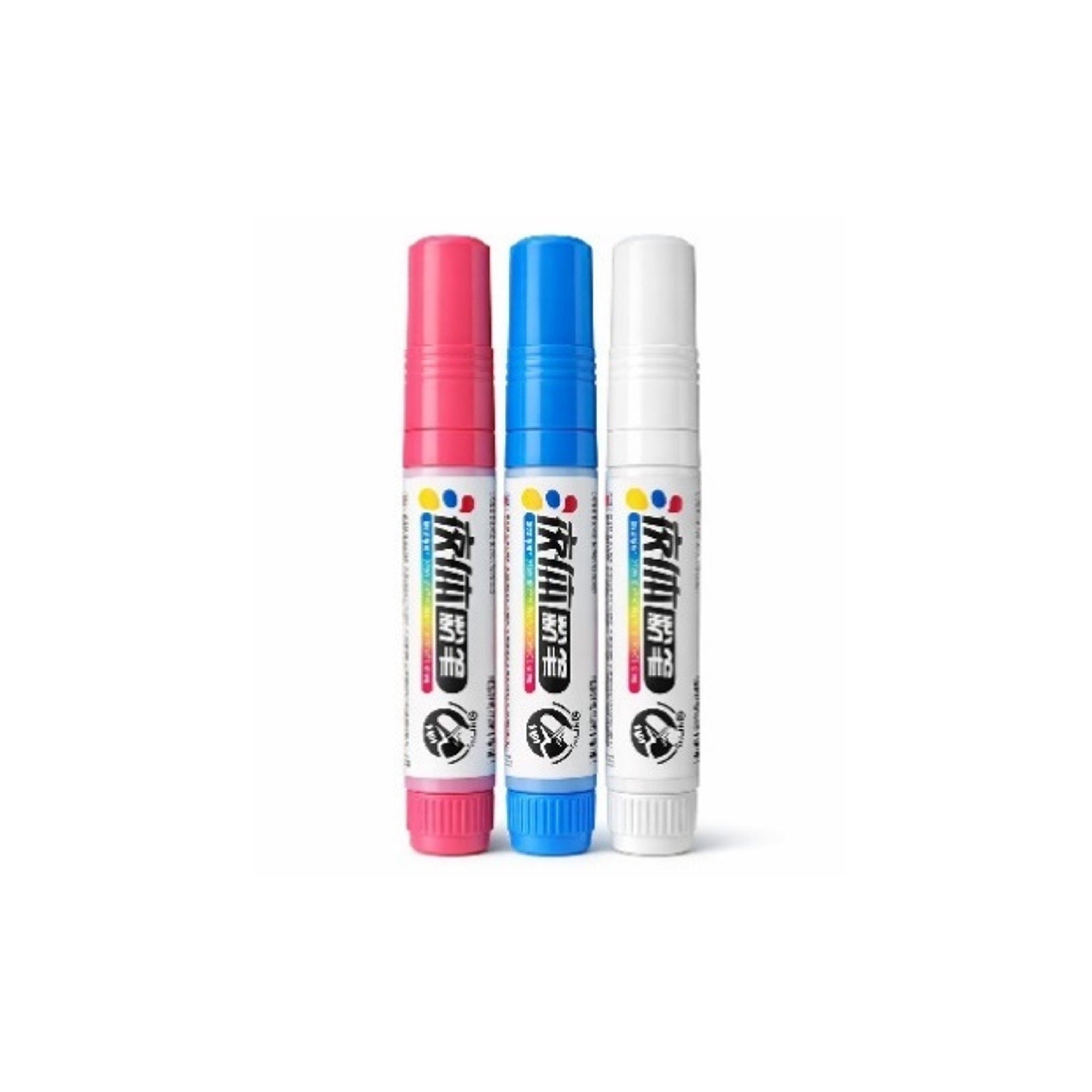 Liquid Chalk Marker Set, 3 Colors, Dust-Free, EuroTrade