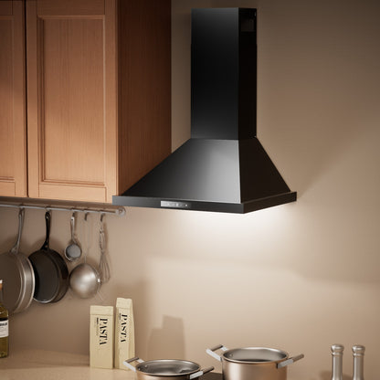 KB ELEMENTS Premium Pyramid Kitchen Hood 60cm – 650 m³/h Touch & Gesture Control Cooker Hood (ELK60PR1 / ELK60PR2)