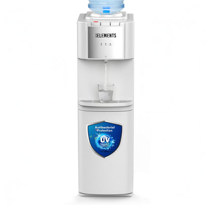 KB ELEMENTS Top-Load Water Dispenser – Hot, Cold & Room Temperature with UV Smart Technology (ELW101D)