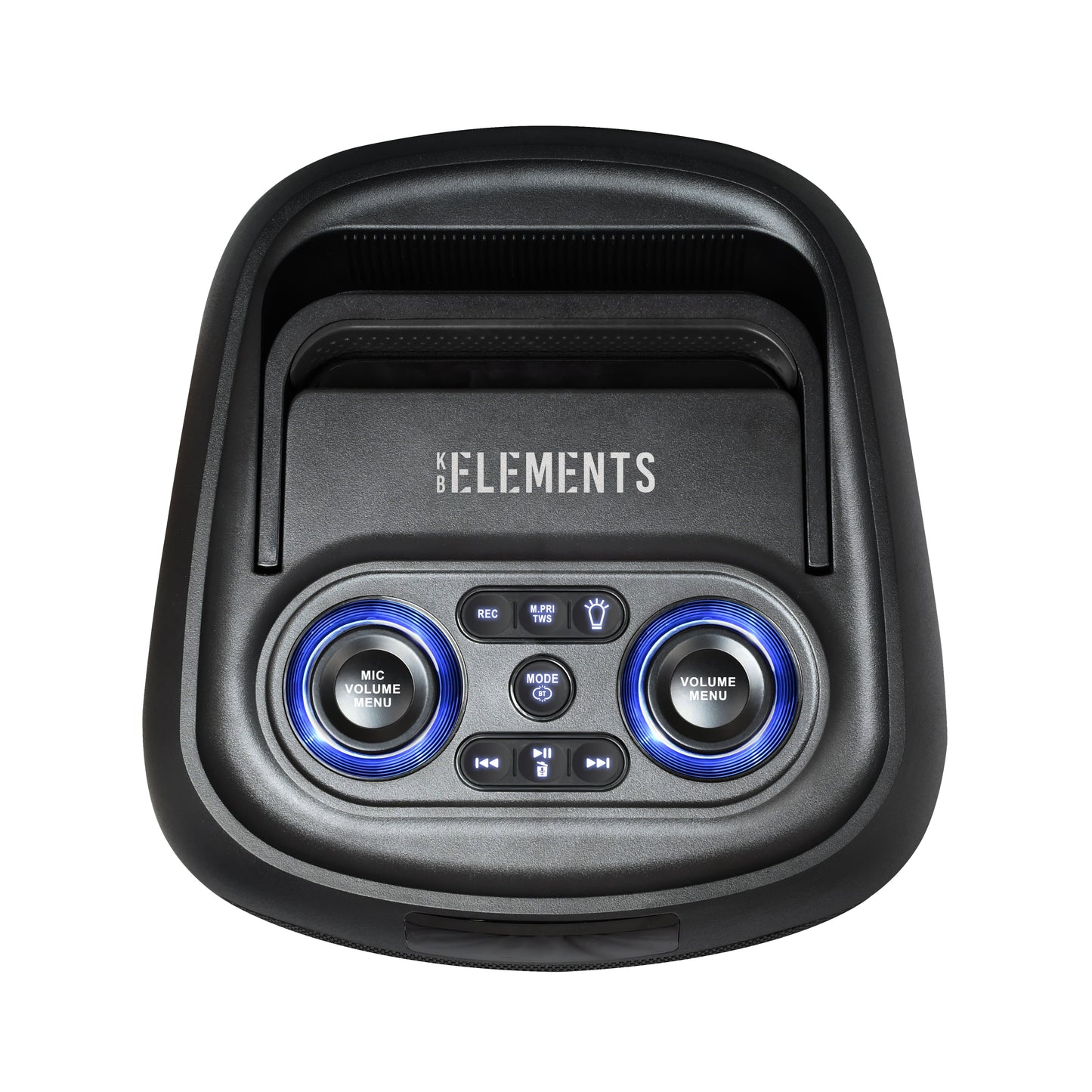 KB ELEMENTS Elite Karaoke Speaker with 8" Subwoofer & Wireless VHF Microphone (EA101KW / EA101KB)