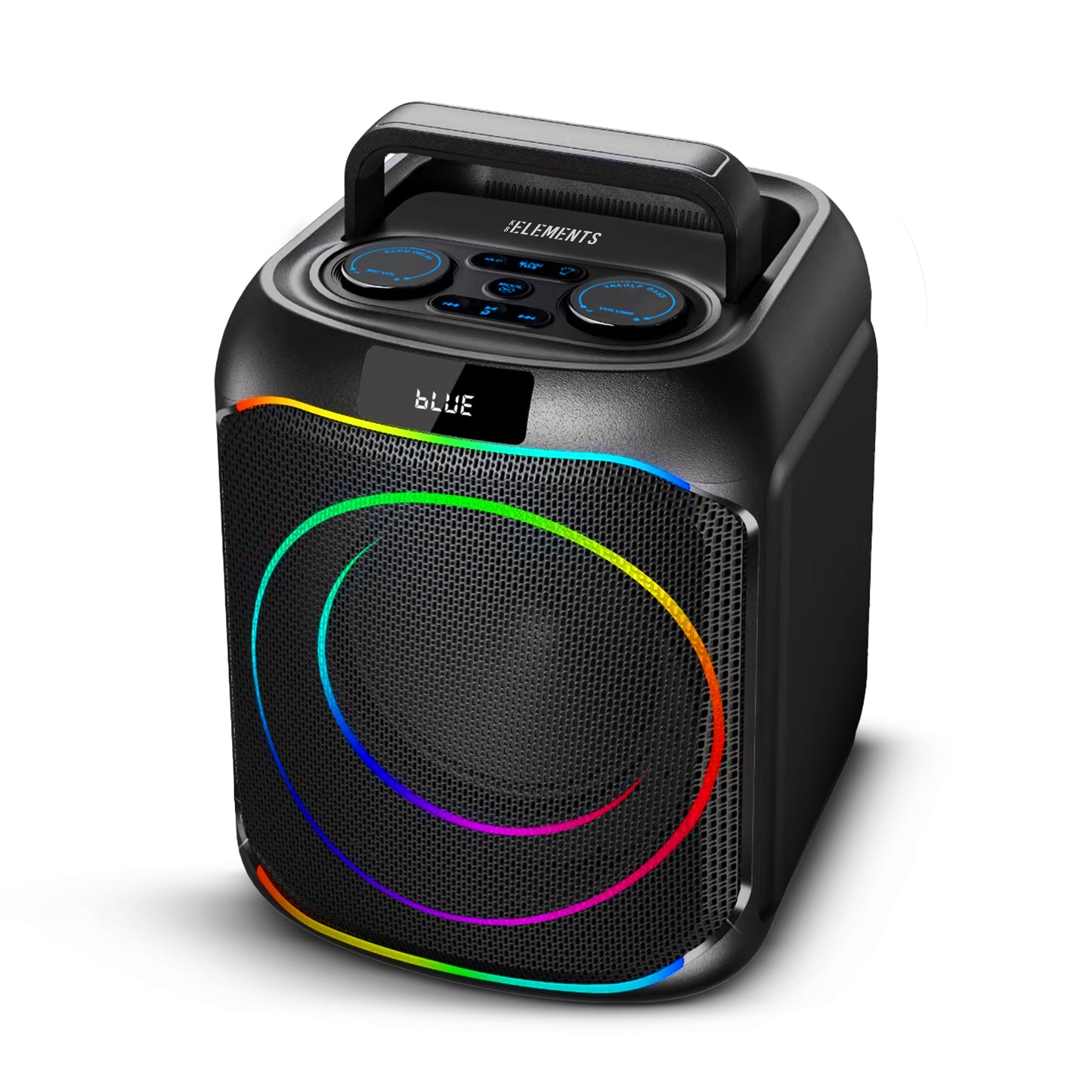 KB ELEMENTS Elite Karaoke Speaker with 8" Subwoofer & Wireless VHF Microphone (EA101KW / EA101KB)