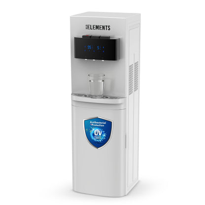 KB ELEMENTS Bottom-Load Water Dispenser with Digital Touch Control – Hot, Cold & Room Water (ELW102D)