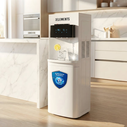 KB ELEMENTS Bottom-Load Water Dispenser with Digital Touch Control – Hot, Cold & Room Water (ELW102D)