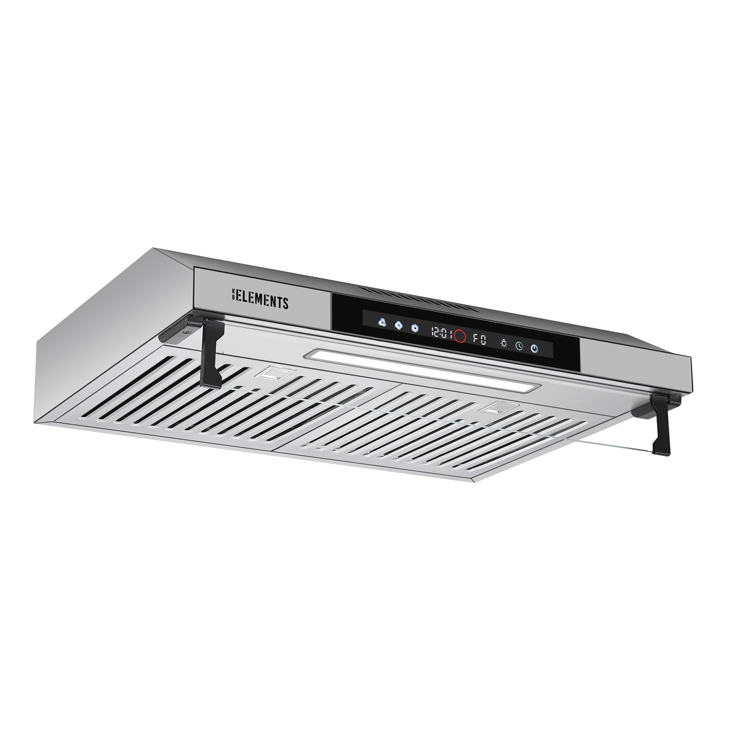 KB ELEMENTS Slim Range Hood 60cm – 650 m³/h Touch & Gesture Control Cooker Hood (ELK156S60B / ELK156S60S)