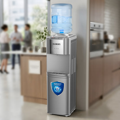 KB ELEMENTS Top-Load Water Dispenser – Hot, Cold & Room Temperature with UV Smart Technology (ELW101D)