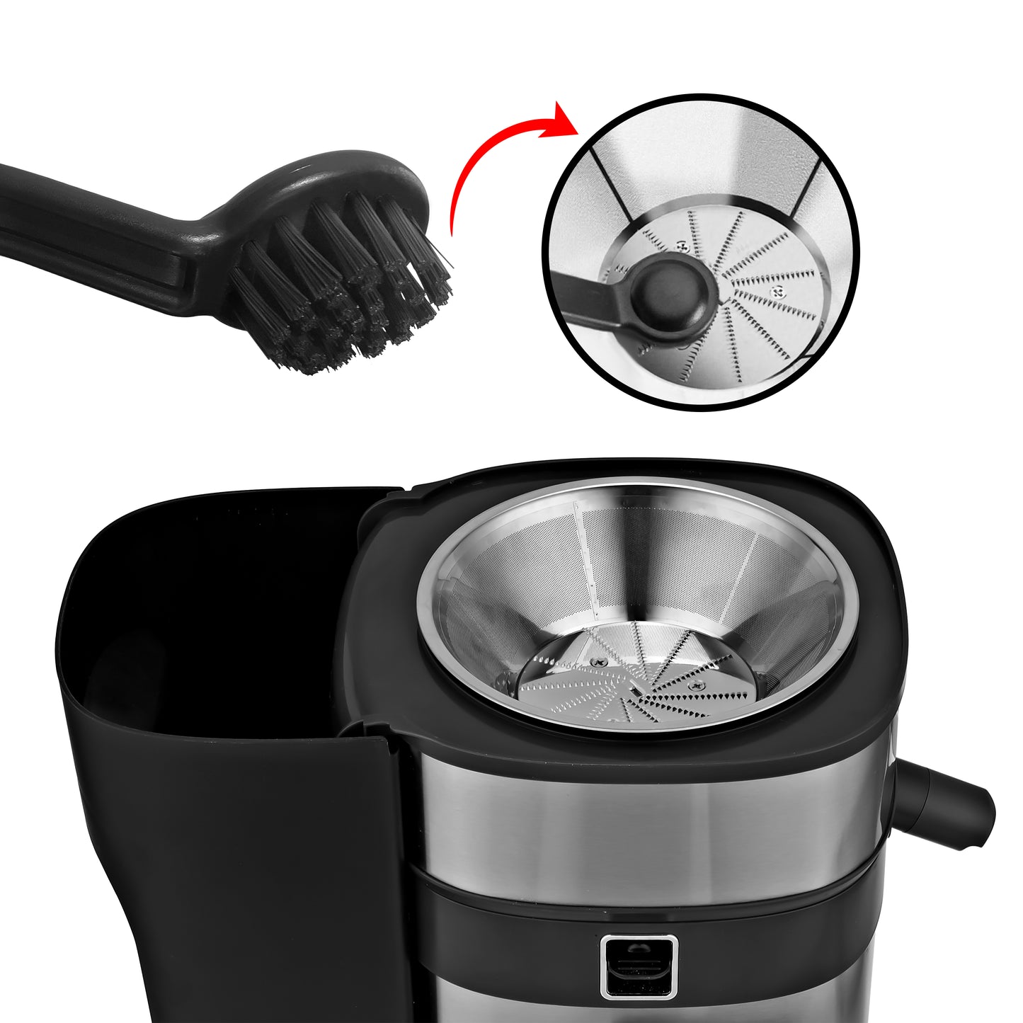 KB ELEMENTS Electric Multifunction Stainless Steel Juicer 800W – Juicy (ELK302J)
