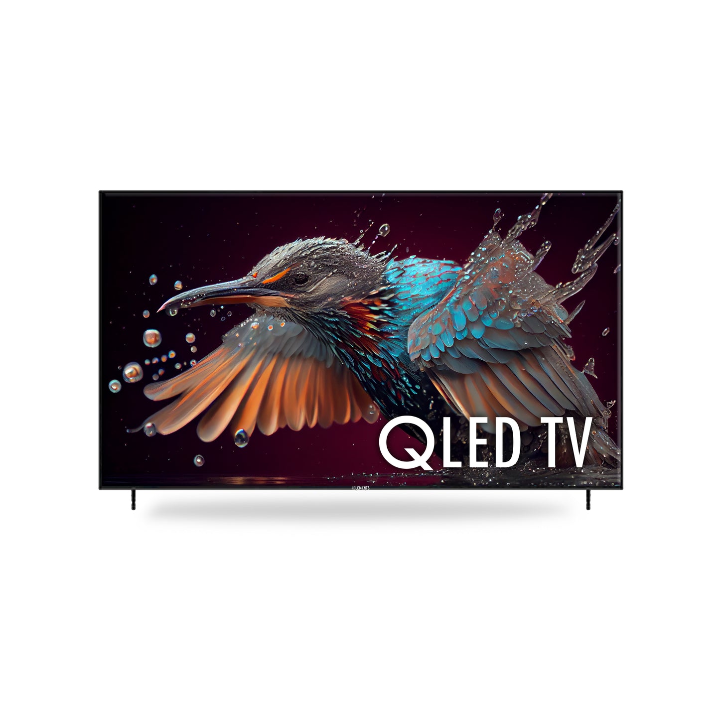 KB ELEMENTS 100-inch QLED 4K Smart TV ELT100QL7DE - front view