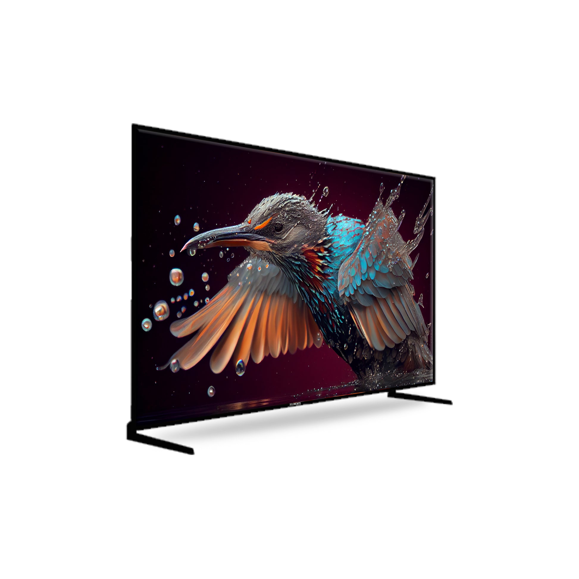 KB ELEMENTS 100-inch QLED 4K Smart TV ELT100QL7DE - side view