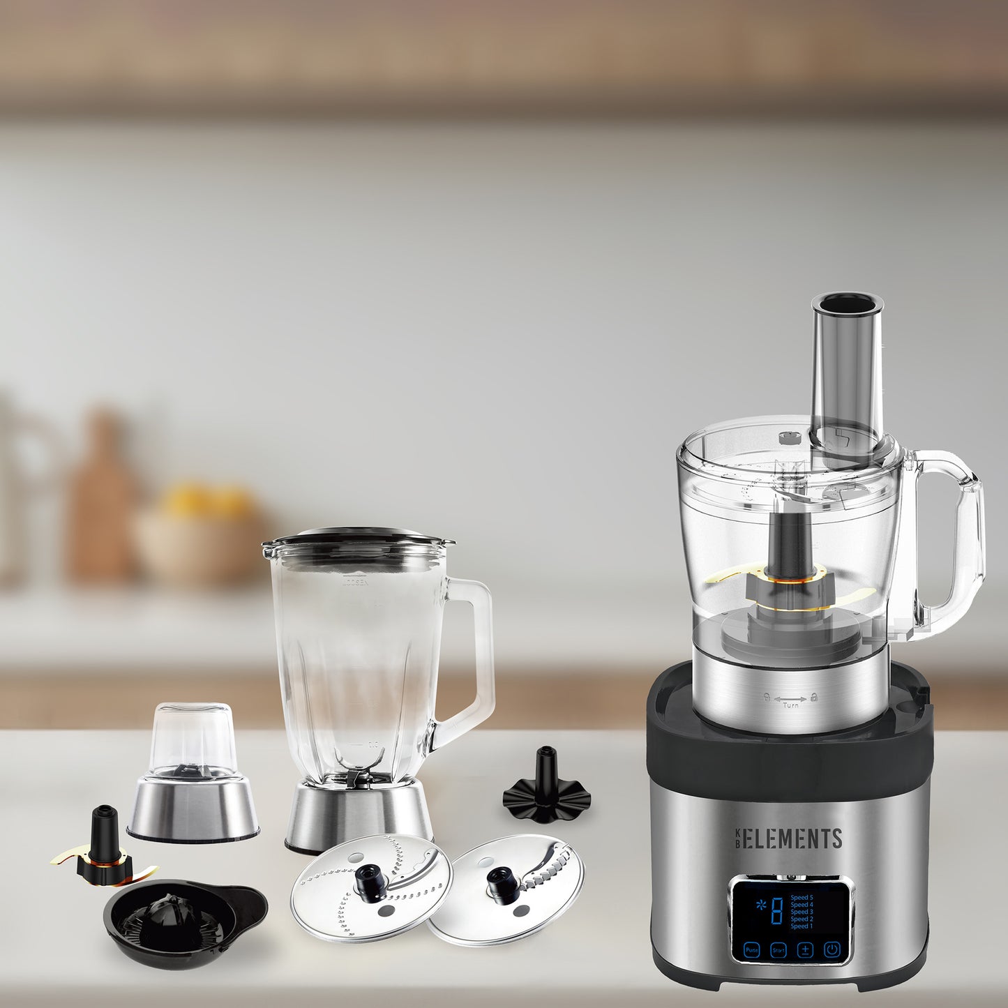 KB ELEMENTS 7in1  ELK304FP - accessories